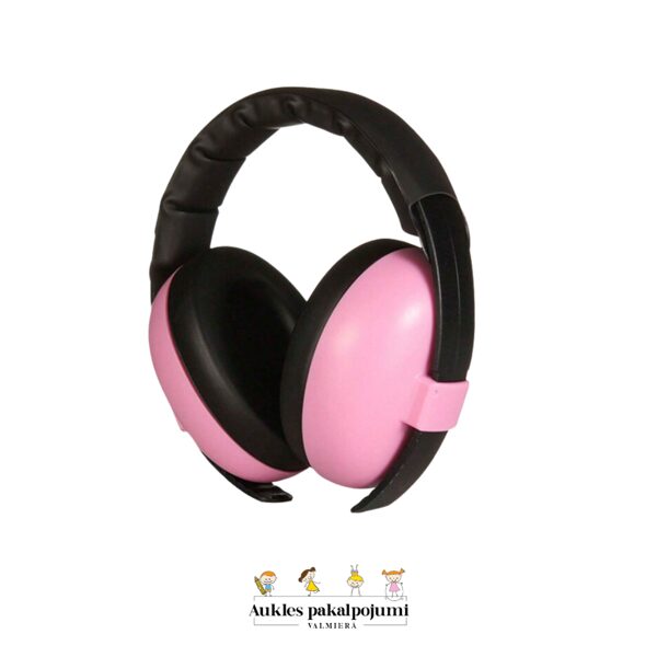 PRE-ORDER Bērnu austiņas ar trokšņu slāpēšanu (rozā)